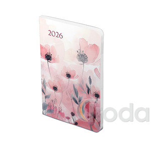 Agenda B6 heti, Top Timer Flexi, 'Pipacs'  2026.év