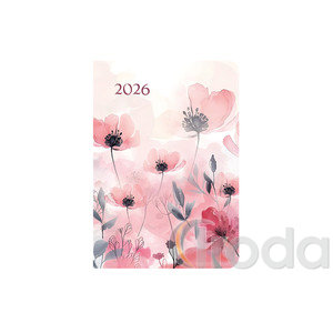 Agenda B6 heti, Top Timer Flexi, 'Pipacs'  2026.év