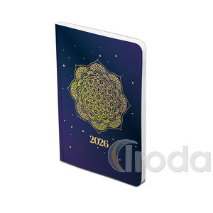 Agenda B6 heti Top Timer Flexi, Mandalás  2026.év