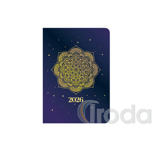 Agenda B6 heti Top Timer Flexi, Mandalás  2026.év