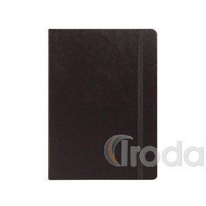 Top Timer Notebook Jegyzetfüzet A5 fekete borítóval, fehér lapok2024.év