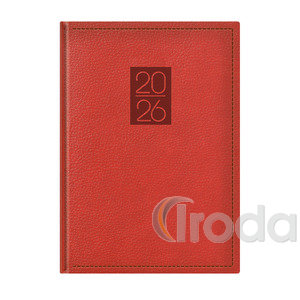 Top Timer Agenda B5 heti Classic bordó borítóval, chamois lap,  2026.év