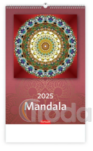 Képes falinaptár 220x330mm,Mandala, 2023.év