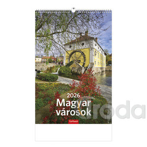 Képes falinaptár Top Timer Magyar Városok, 2026.év