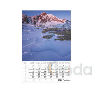 Képes falinaptár Top Timer Nemzeti Parkjaink 220x330mm 2026.év