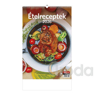 Képes falinaptár Top Timer Ételreceptek 220x330mm,  2026.év