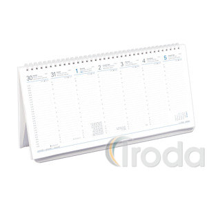 Top Timer álló asztali naptár, fehér lapok,  2026.év