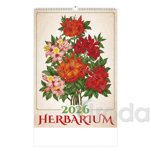 Képes falinaptár Top Timer Herbárium 315x450mm,  2026.év