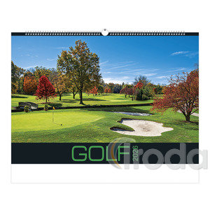 Képes falinaptár Top Timer 'GOLF' 485x340mm,  2026.év