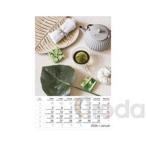 Képes falinaptár Top Timer Relax 220x330mm,  2026.év