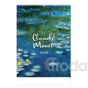 Képes falinaptár, Claude Monet, 420x560mm,  2026.év