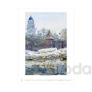 Képes falinaptár, Claude Monet, 420x560mm,  2026.év