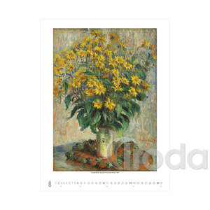 Képes falinaptár, Claude Monet, 420x560mm,  2026.év