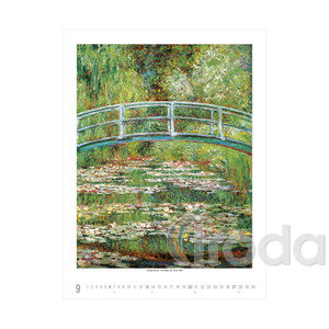 Képes falinaptár, Claude Monet, 420x560mm,  2026.év