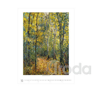 Képes falinaptár, Claude Monet, 420x560mm,  2026.év