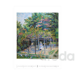 Képes falinaptár, Top Timer GARDENS IMPRESSIONISM 420x560mm 2026.év