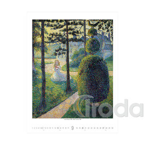Képes falinaptár, Top Timer GARDENS IMPRESSIONISM 420x560mm 2026.év