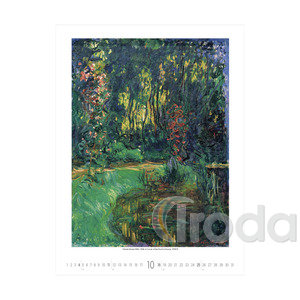 Képes falinaptár, Top Timer GARDENS IMPRESSIONISM 420x560mm 2026.év