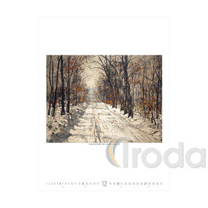 Képes falinaptár, Top Timer GARDENS IMPRESSIONISM 420x560mm 2026.év
