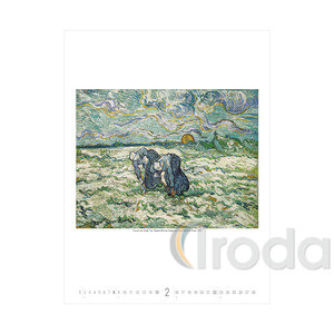 Képes falinaptár, Vincent Van Gogh 420x560mm  2026.év