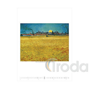 Képes falinaptár, Vincent Van Gogh 420x560mm  2026.év