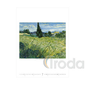 Képes falinaptár, Vincent Van Gogh 420x560mm  2026.év