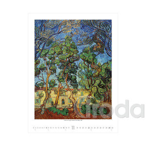 Képes falinaptár, Vincent Van Gogh 420x560mm  2026.év