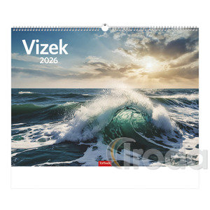 Top Timer T093 Vízek Falinaptár képes, 405mm x 320mm  2026.év