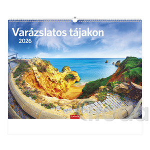 Top Timer T093 Varázslatos tájakon Falinaptár képes, 405mm x 320mm  2026.év