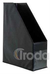Iratpapucs PVC 10 cm A4 fekete