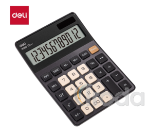 deli  Sz&aacute;mol&oacute;g&eacute;p, asztali, 12 sz&aacute;mjegy, fekete M309