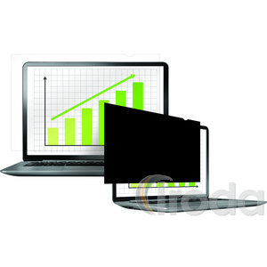 Monitorszűrő, betekintésvédelemmel, 310x173 mm, 14'', 16:9 FELLOWES "PrivaScreen", fekete