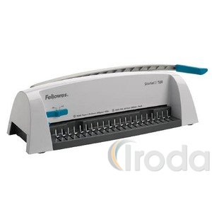 Spirálozógép, műanyag spirálkötéshez, manuális, 120 lap, FELLOWES Starlet 2+'