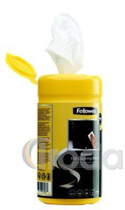 Fellowes K&eacute;pernyőtiszt&iacute;t&oacute; kendő, 100 db 100db/CSM