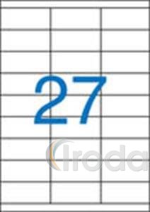 Victoria 3 p&aacute;ly&aacute;s etikett, 70x30 mm, 2700 etikett/csomag 100&iacute;v/CSM