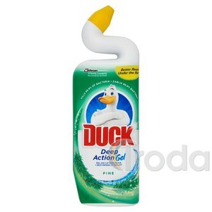 WC-tisztítógél, 750 ml, DUCK Deep Action Gel, fenyő illat